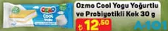 OZMO COOL YOGU DOLGULU YOĞURTLU VE PROBİYOTİKLİ KEK 30 G